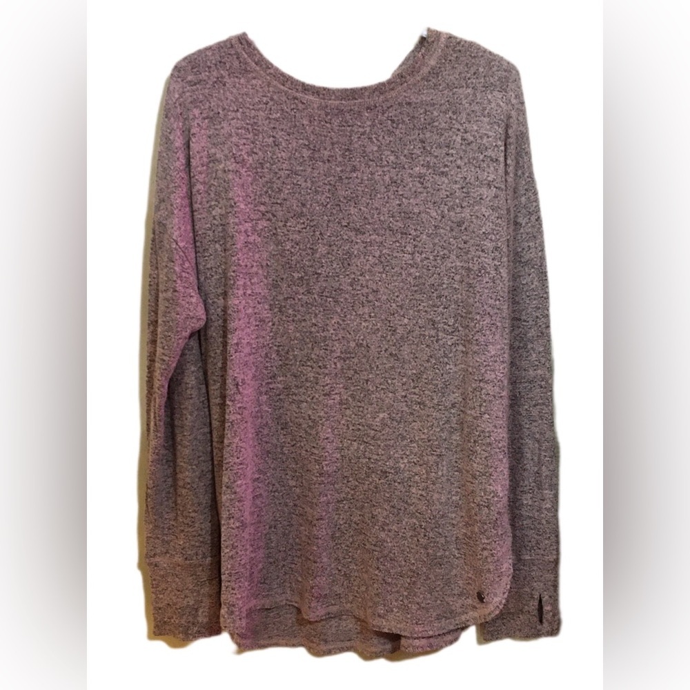 Cozy Heathered Long Sleeve Sweater
